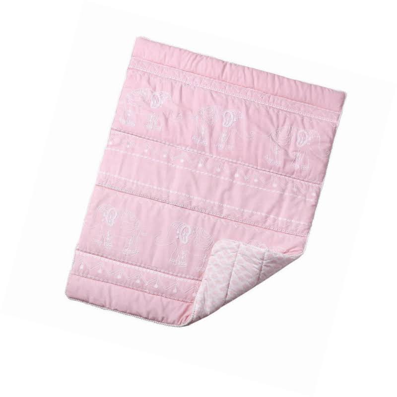 5 Piece Pink Crib Bedding Set V51736