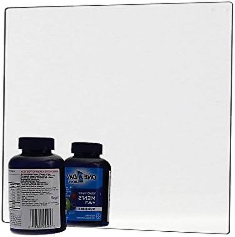 Plastic Mirrors With Rounded Corners 12" X 12" Pkg Of 10 T5246