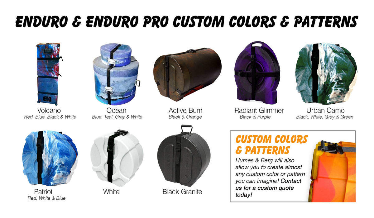 10x22 x 8x22 Drum Case with Foam L495