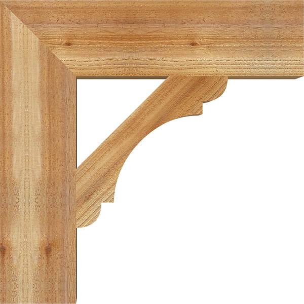 6x22W x 24x22D x 24x22H Western Red Cedar Bracket J918563