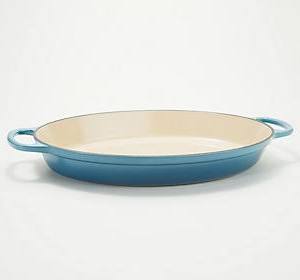 Flame Cast-Iron 3-qt Oval Baker B8901