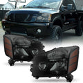 Black Smoked Headlights Set F518518