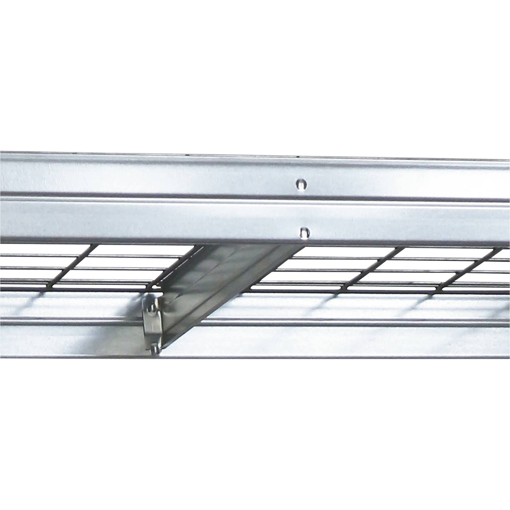 Galvanized Wire Deck Shelving, 4 Shelves, 880-Lb. Capacity per Shelf N169829
