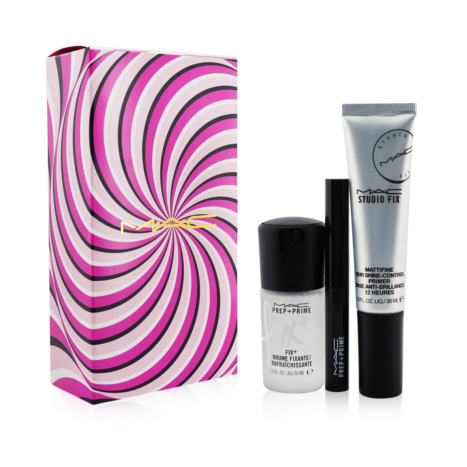 3pcs Primer Finishing Mist Prep Prime Lip Kit I1336