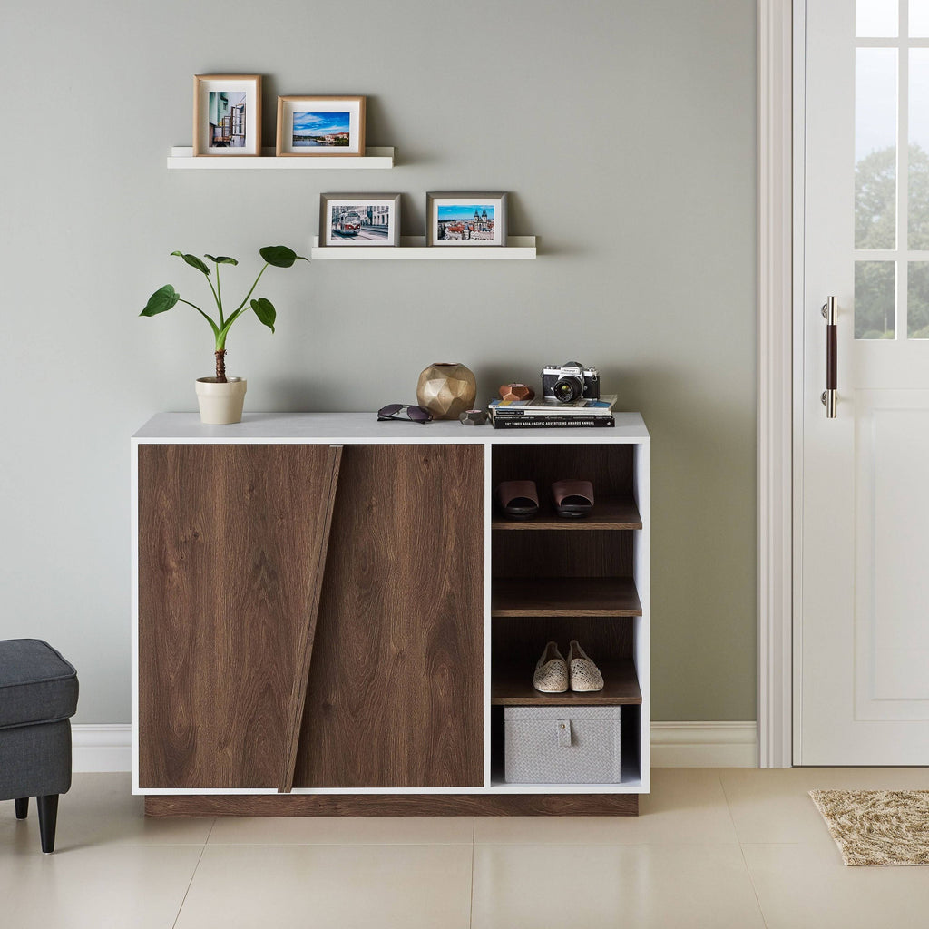 White Storage Cabinet A427