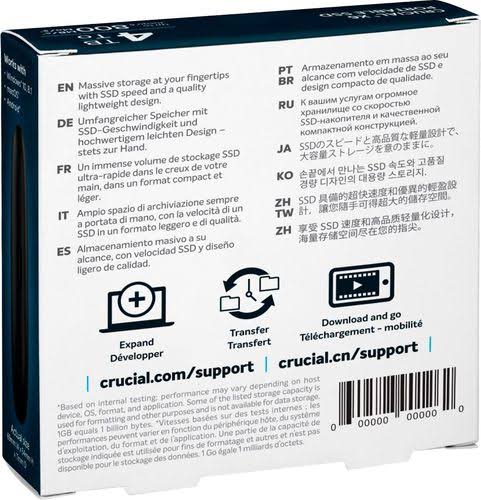4TB Portable Solid State Drive V22738
