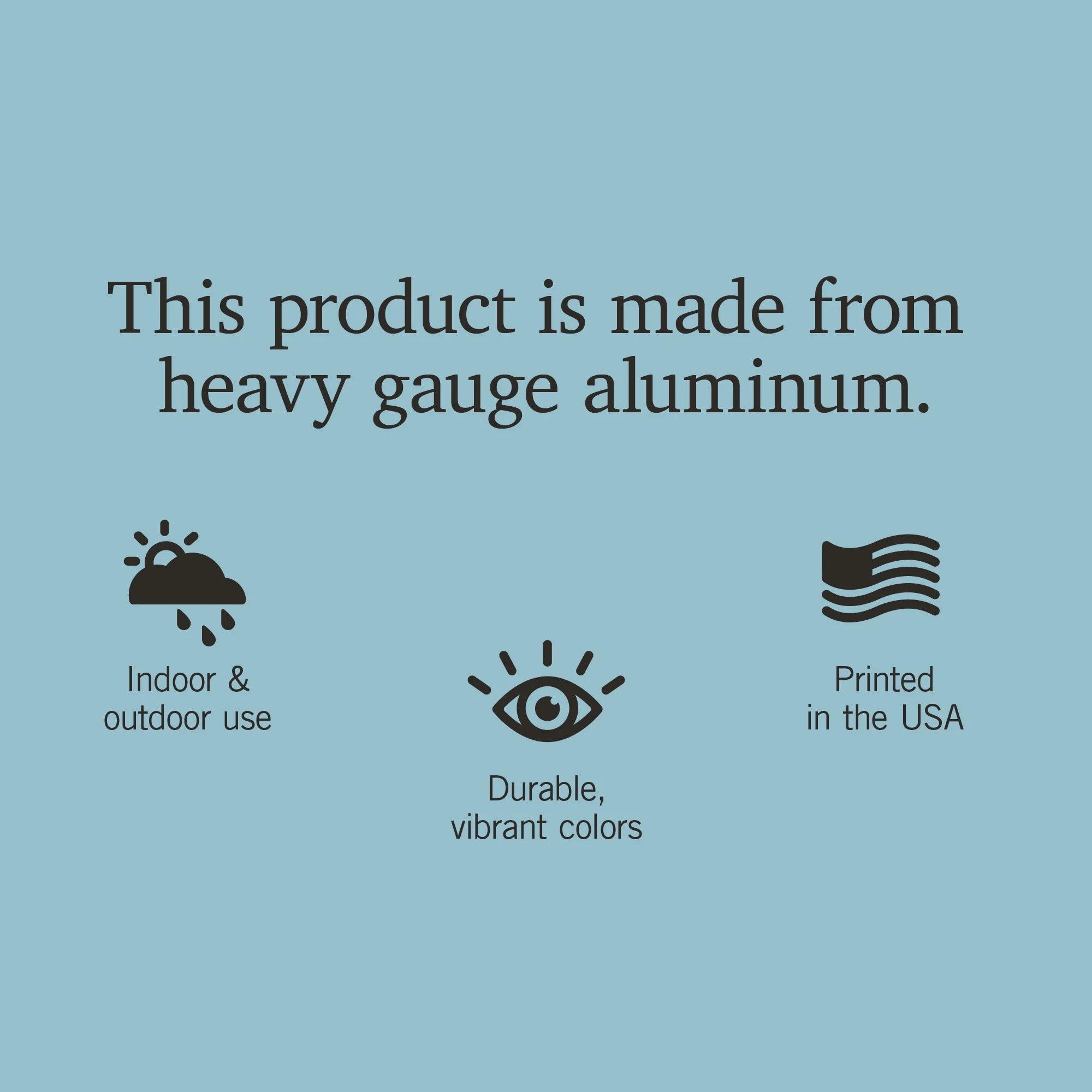 12x18 Aluminum Metal Sign Decor A3390