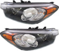 Halogen Headlight Assembly Pair for Kia Forte 2014 2015 2016 B6649