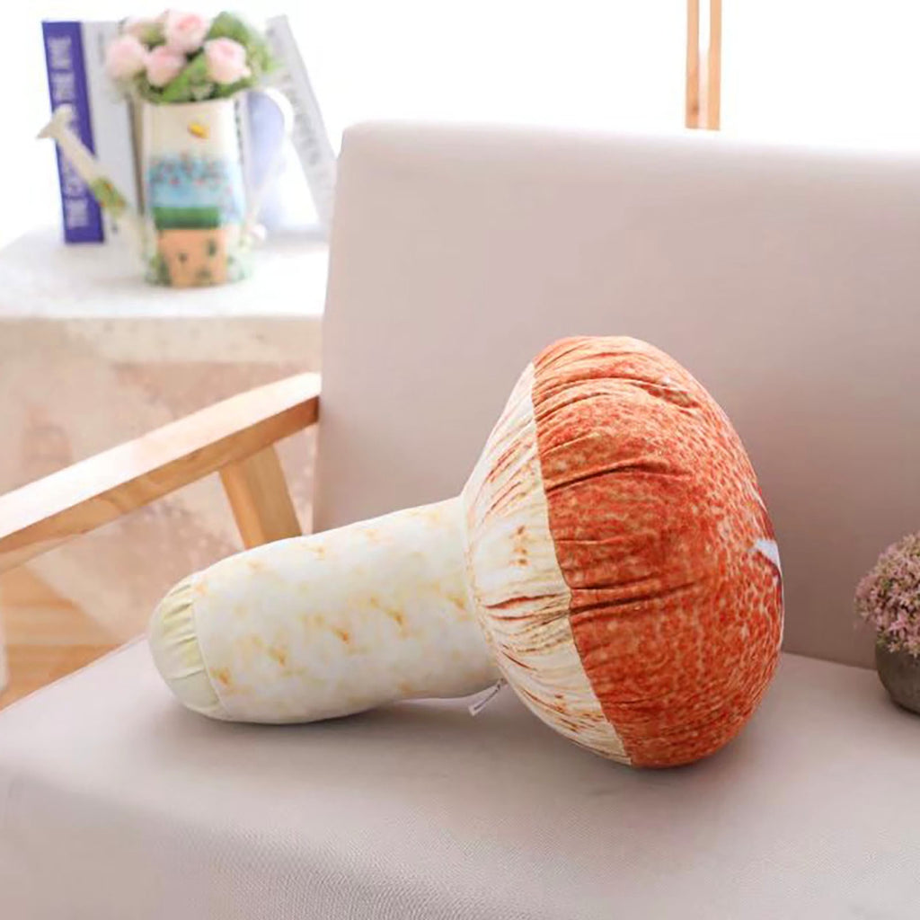 3D Mushroom Head Pillow Plush Toy U51022