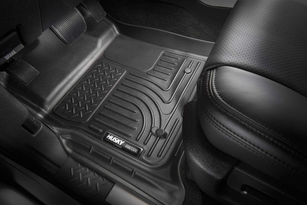 Center Hump Floor Liner Black 1 Pcs Pack of 2 W9642