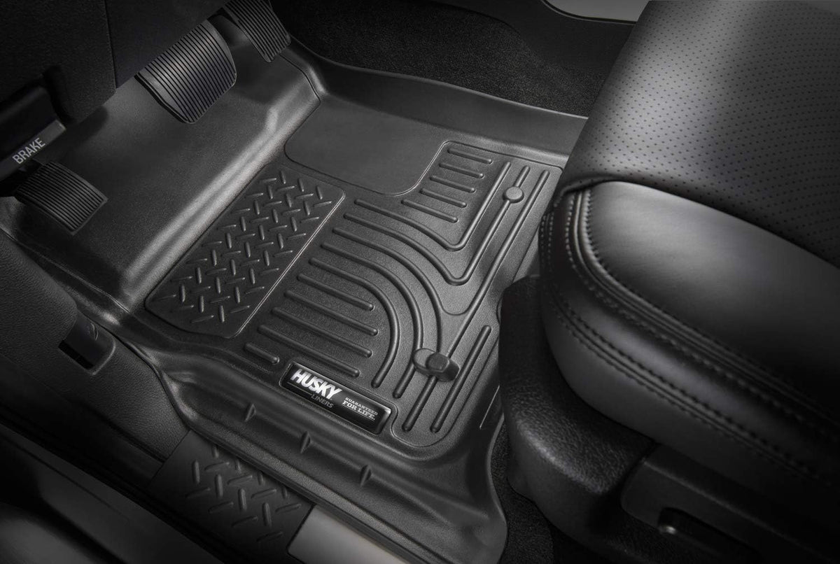 Center Hump Floor Liner Black 1 Pcs Pack of 2 W9642
