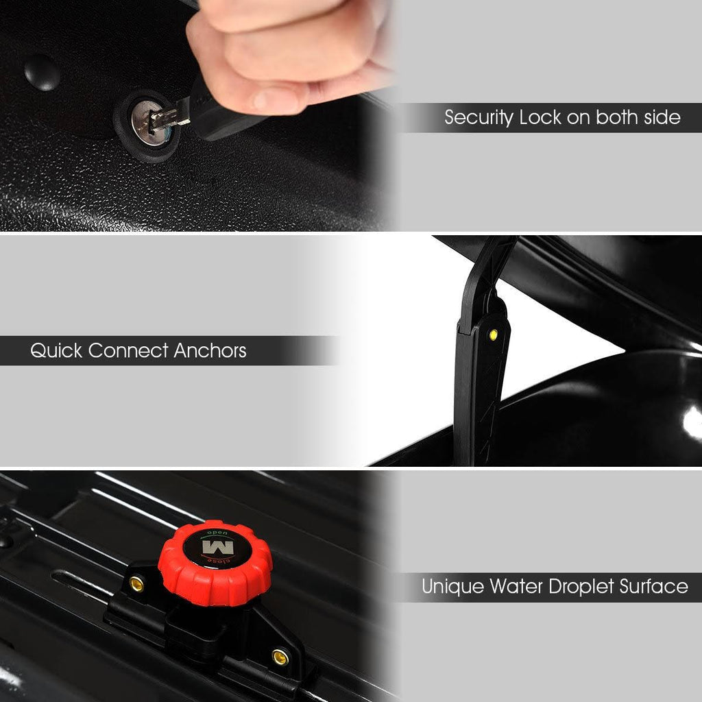 14 Cubic Feet Car Roof Cargo Box T450052