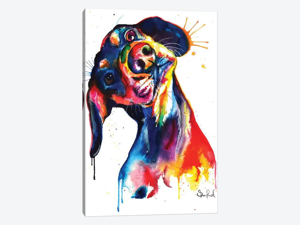 Dachshund Canvas Wall Decor Prints P1572