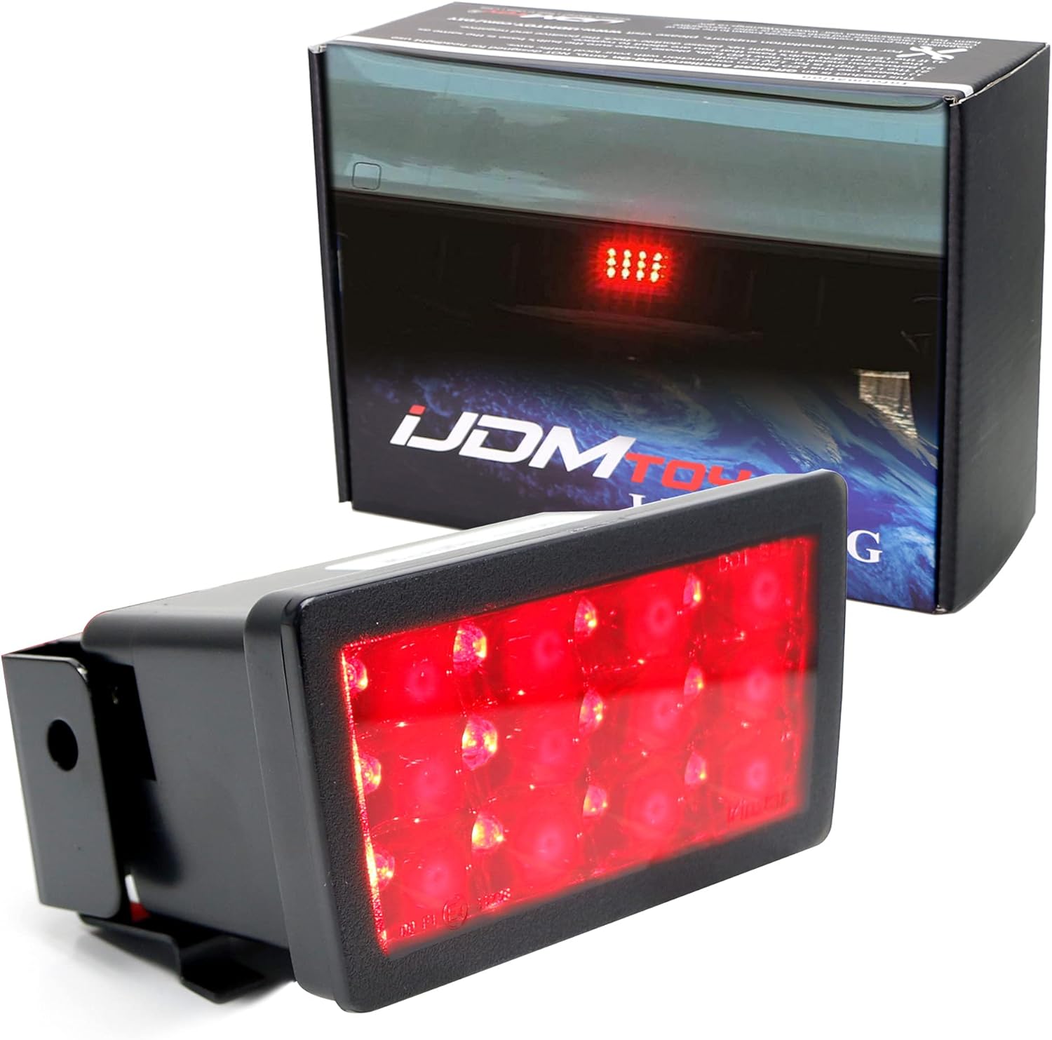 Red Lens Full LED Rear Fog Light Kit Pack of 2 X68876