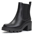 Black Chunky Platform Chelsea Boots O795697
