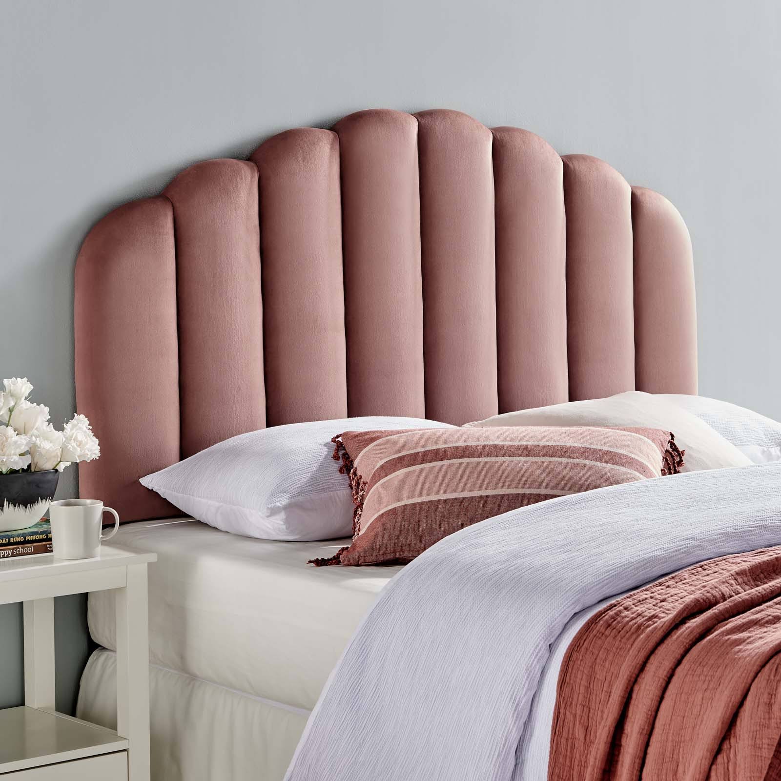 Teal Performance Velvet Headboard U179