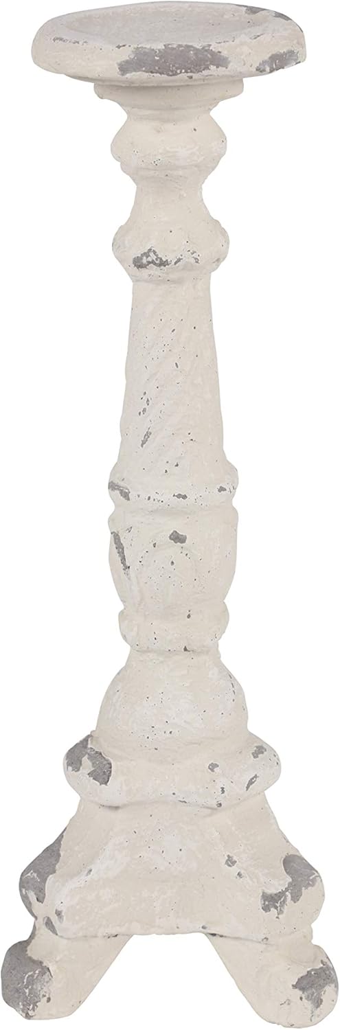 White Candlestick Holders H15185