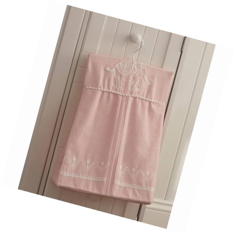 5 Piece Pink Crib Bedding Set V51736