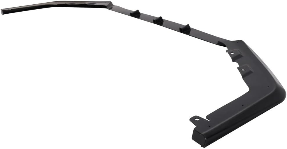 Black ABS Front Bumper Lip Splitter D7952
