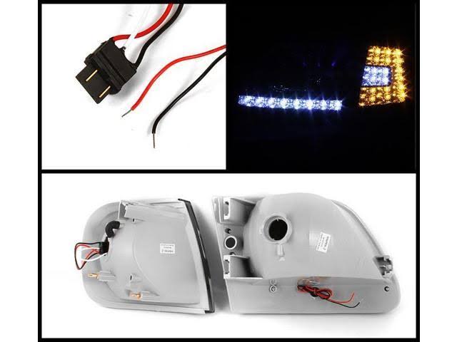 Chrome Crystal Headlights Y882175