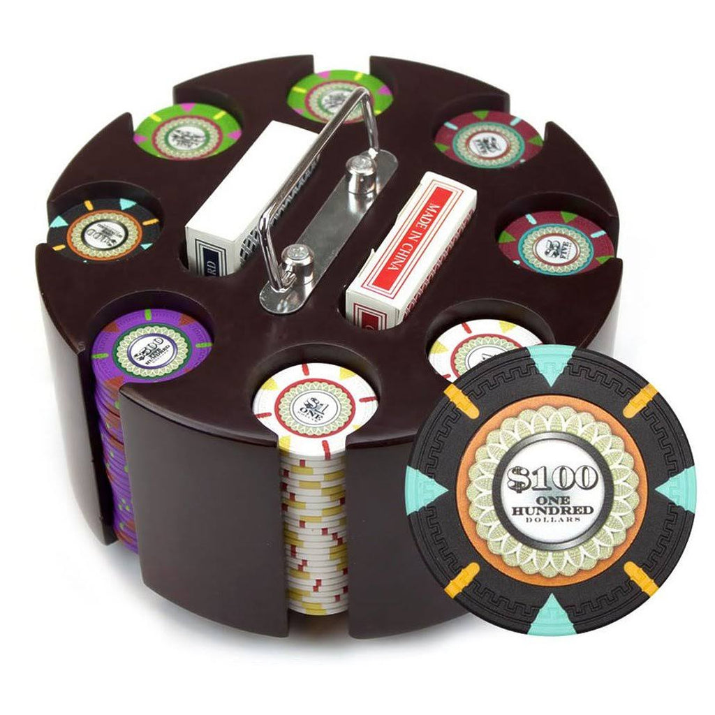 200ct Clay Gaming Chip Set in Carousel C26522