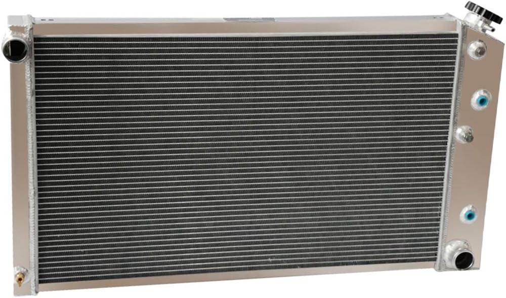 3 Row Aluminum Radiator with 2X12 Fan Shroud Combo and Relay Kit H772