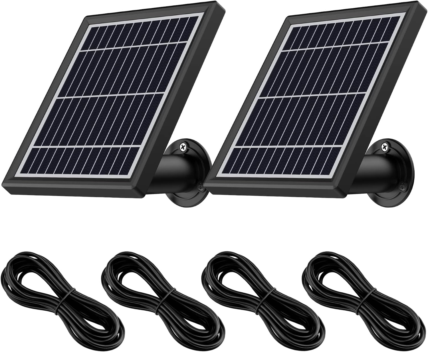 Square White Solar Panel 4 Pieces F9243