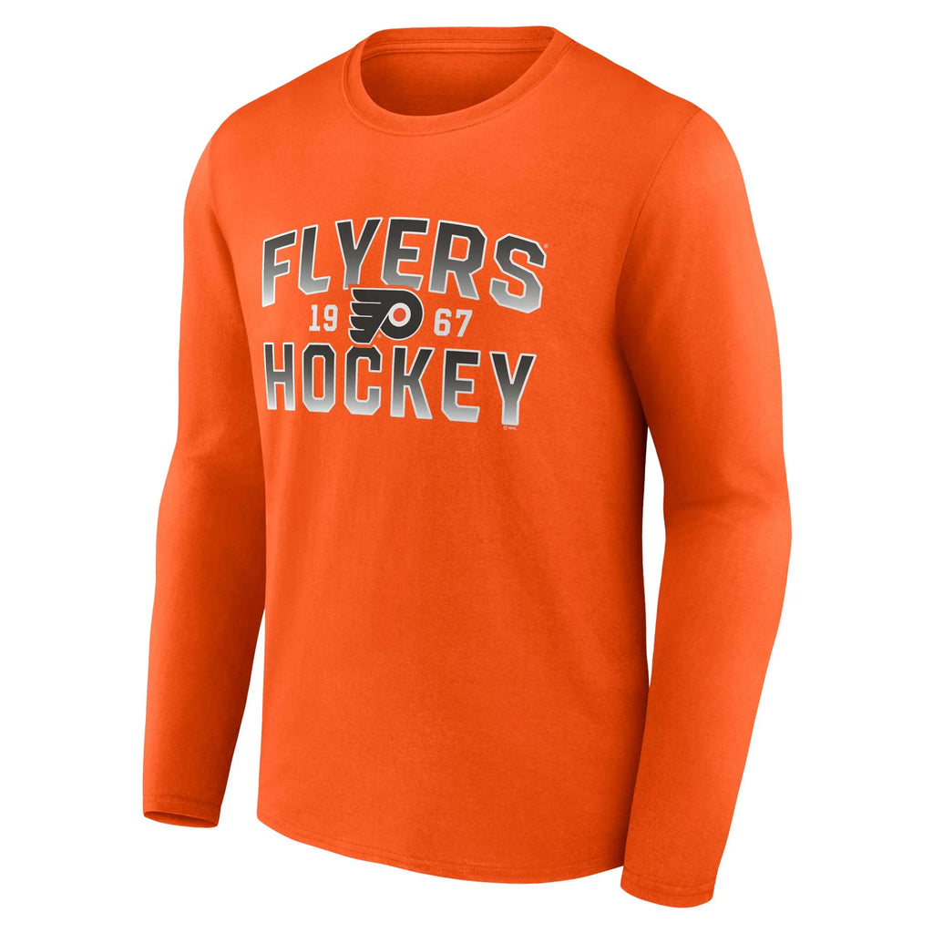 Orange Philadelphia Flyers Long Sleeve T-Shirt K523