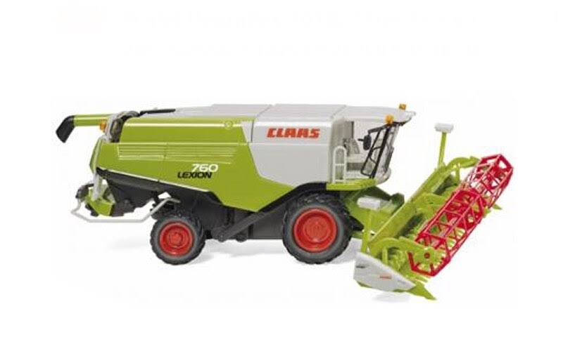 Claas Lexion 760 Mähdrescher mit V 1050 Getreidevorsatz J74364