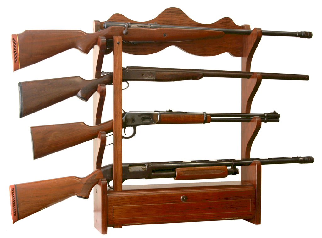 4 Gun Wall Rack Y373353