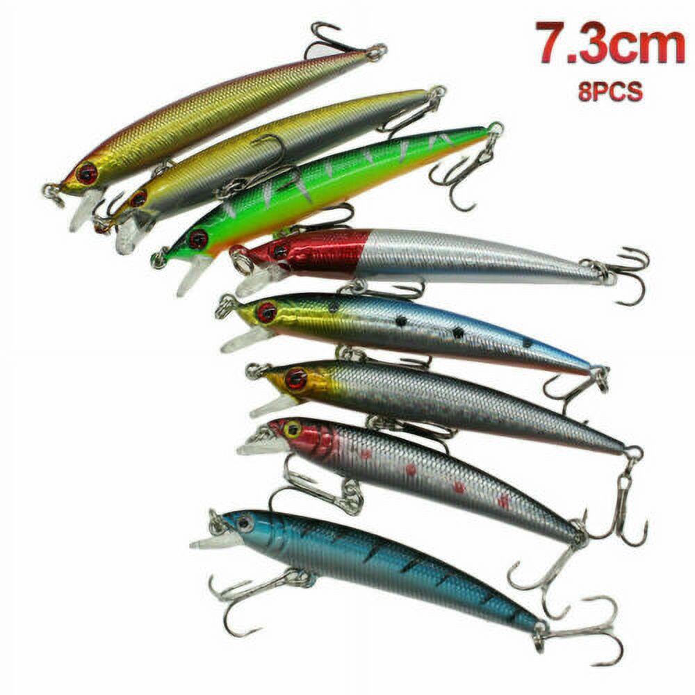 56 Diverse Fishing Baits Lure Set E90620