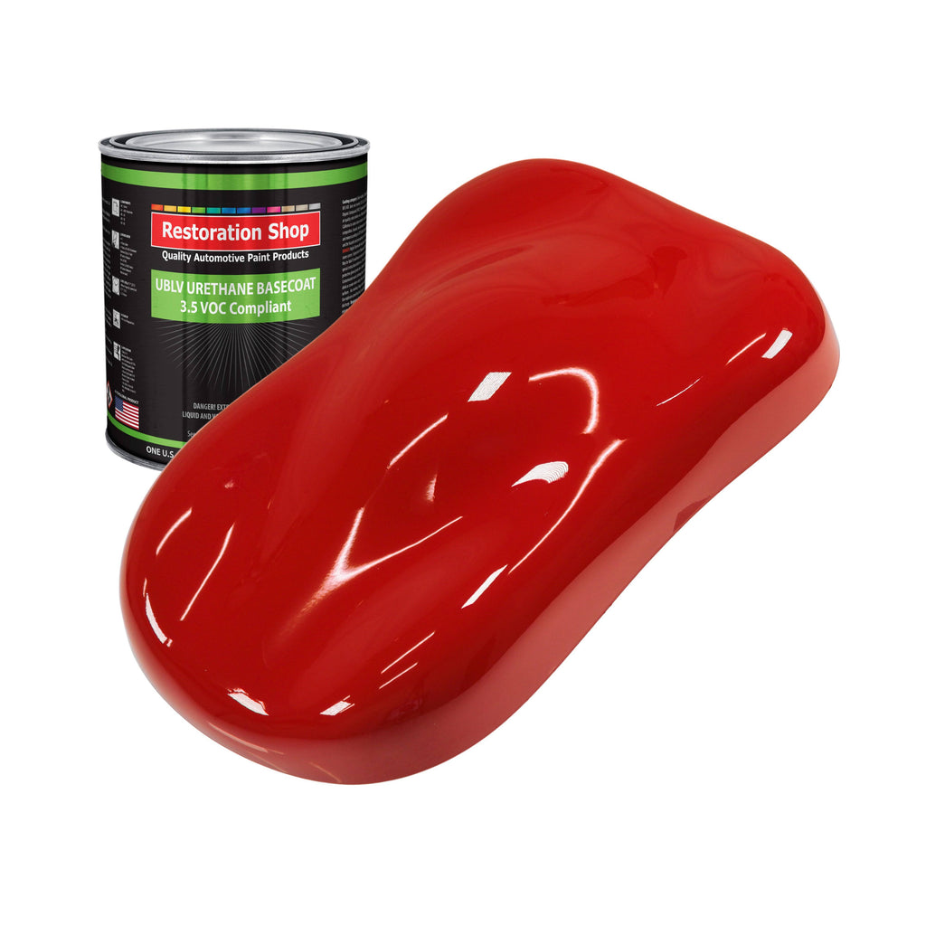 Red 1 Quart Low VOC Urethane Basecoat Car Paint T653093