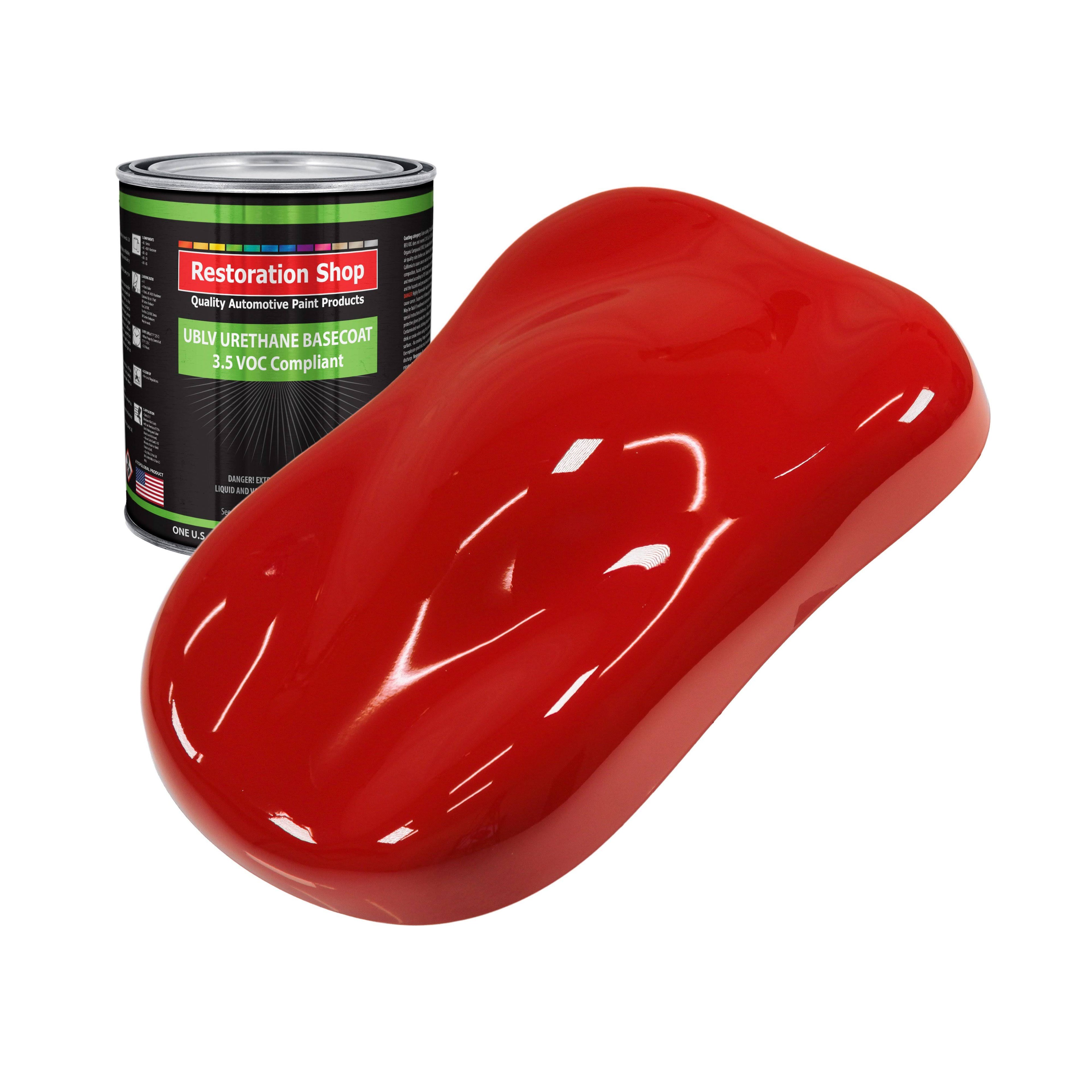 Red 1 Quart Low VOC Urethane Basecoat Car Paint T653093