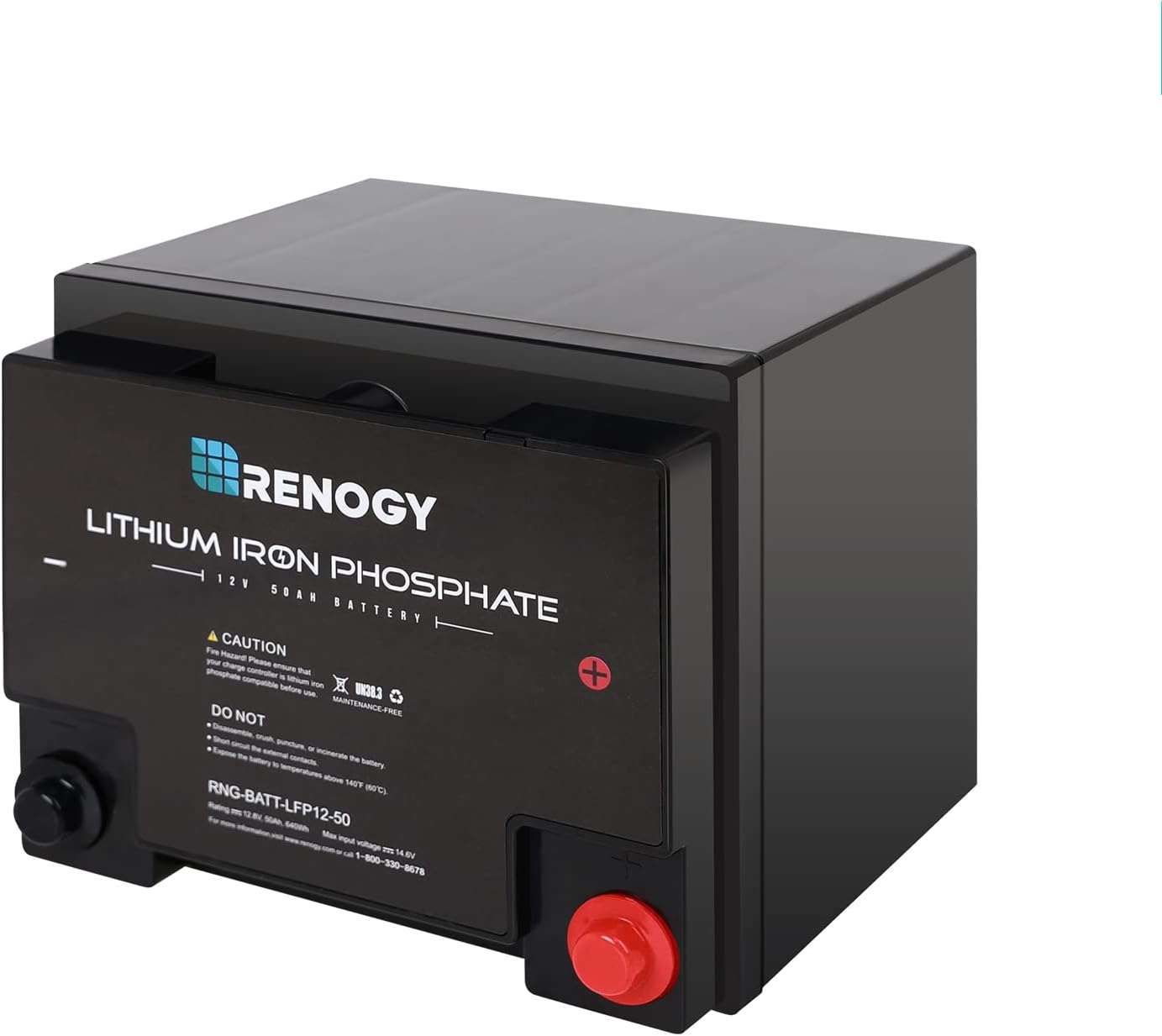 12 Volt 50Ah Lithium-Iron Phosphate Battery C234132