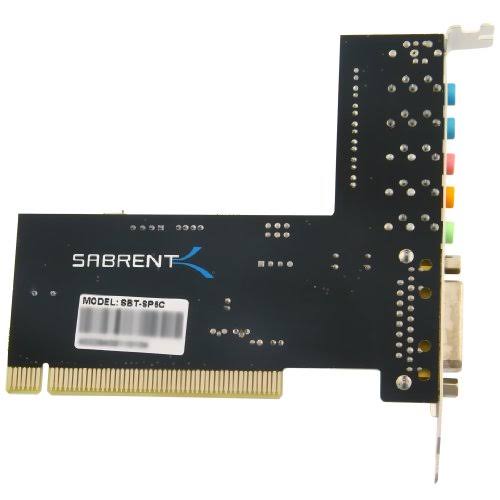 6-Channel 5.1 Surround Sound PCI Sound Card X463589