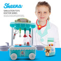 Doctor Kit Surgical Car with Music Kids Play House Educational Role Play Toy W859309
