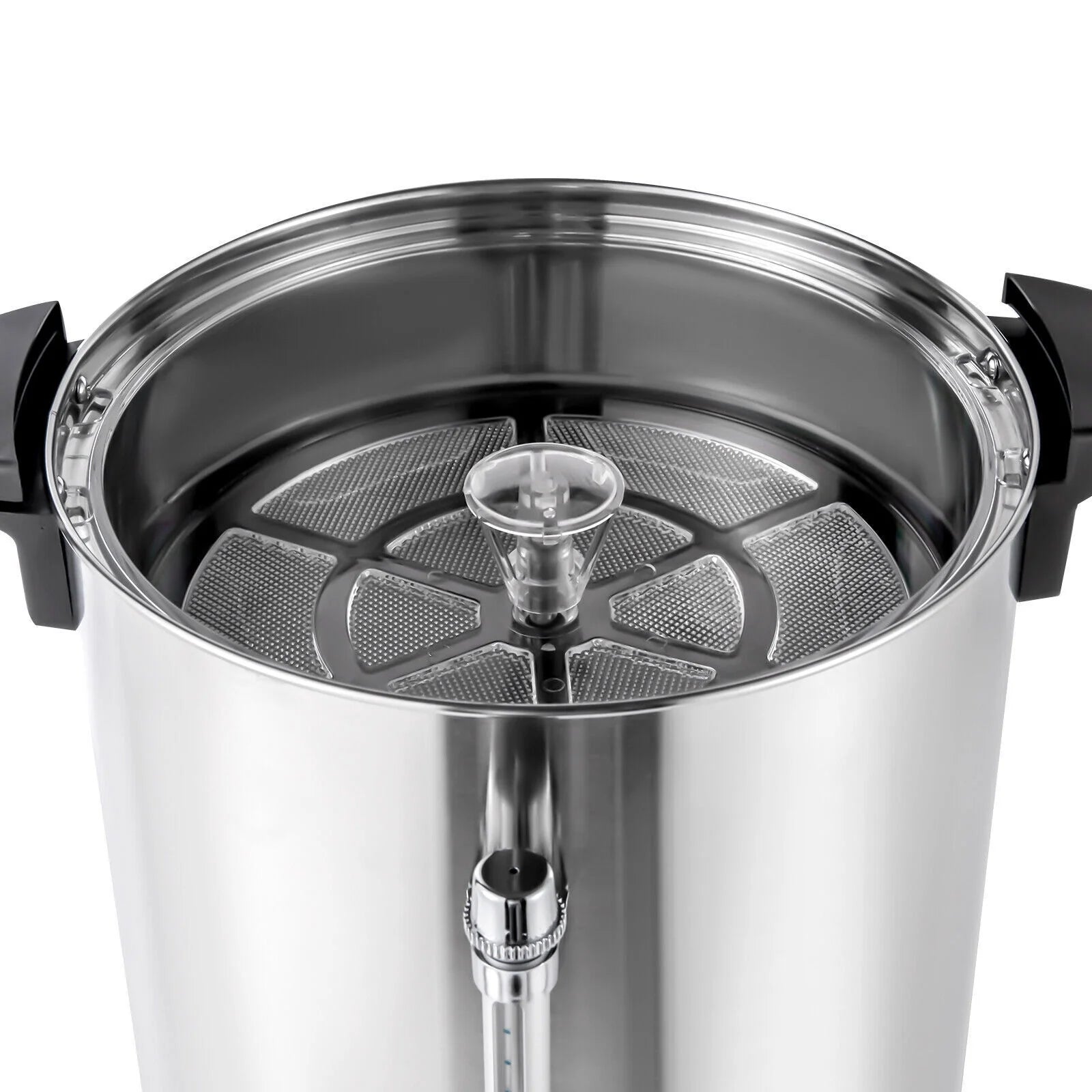 15L Stainless Steel Electric Tea Urn Hot Water Boiler 1400W X363