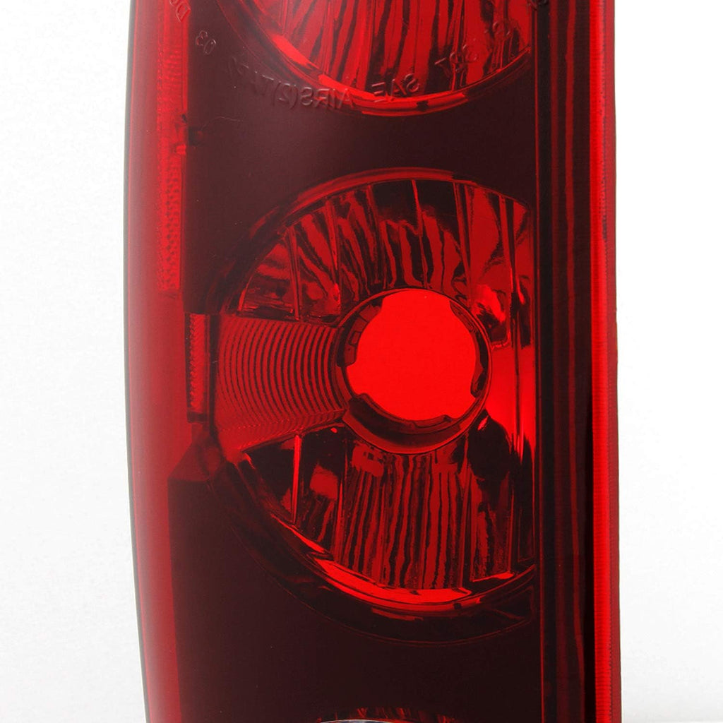 Red Tail Lights Replacement Pair Pack of 2 D141717