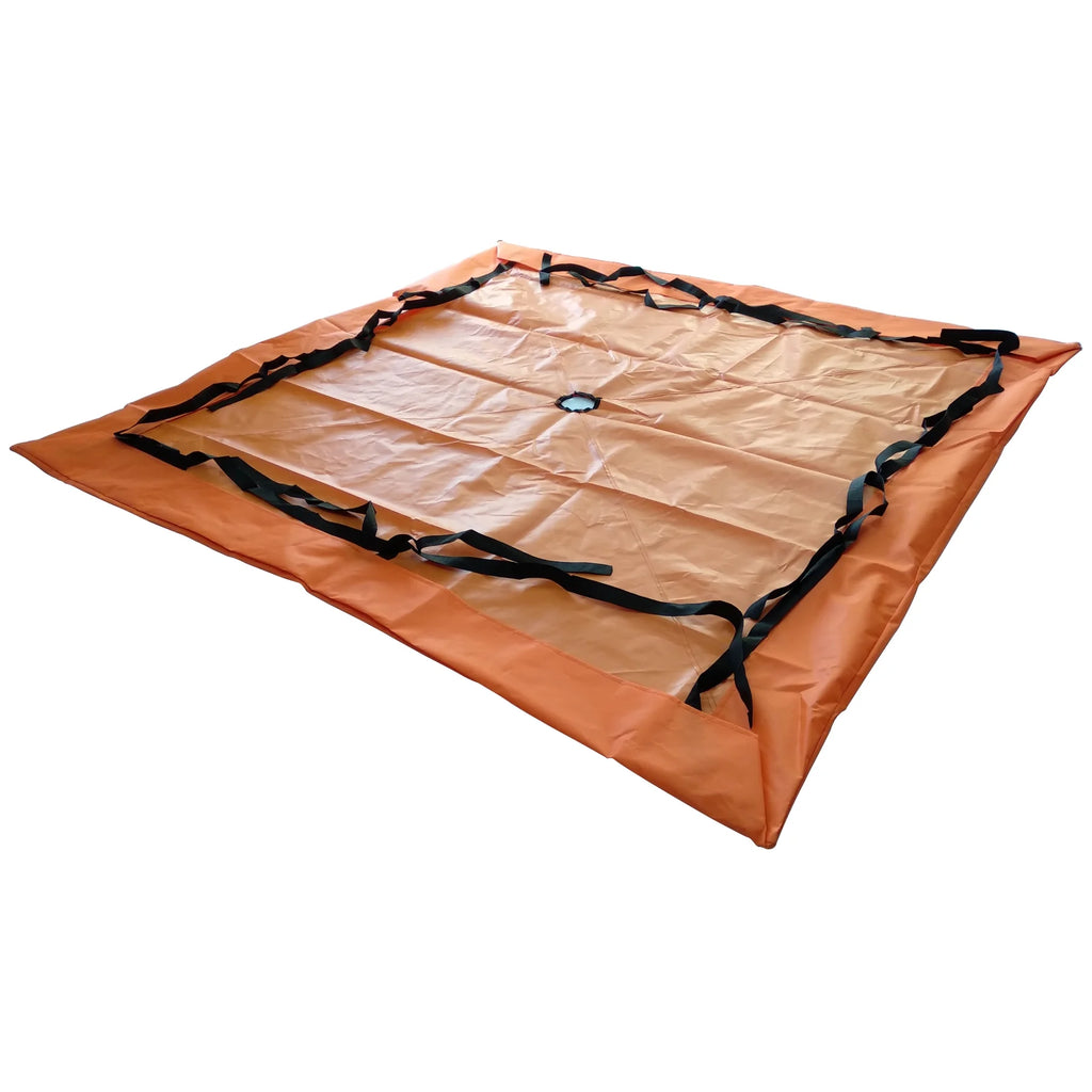 Blaze Orange Safety Blind Panels with Carrying Bag G9450