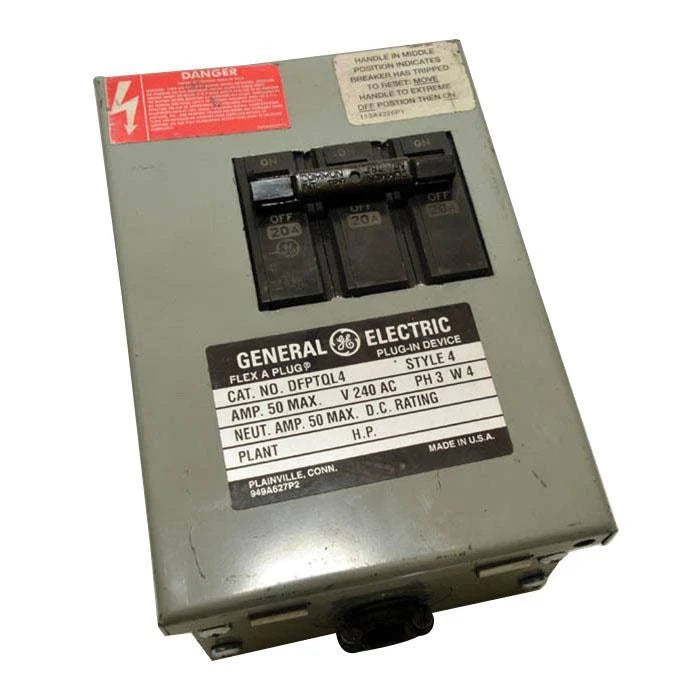 4 Wire Circuit Breaker Plug for Type TQL Circuit Breaker Flex-A-Power Busway L8658