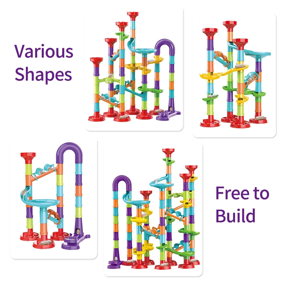 113 Piece Marble Run Building Blocks Set Y10953