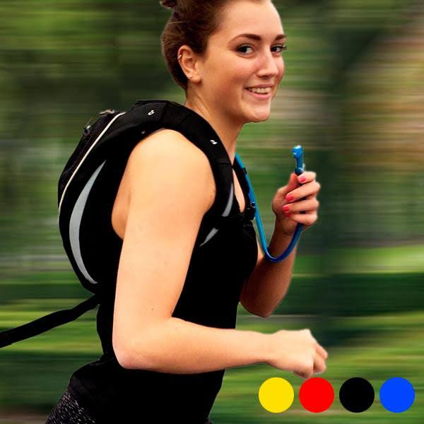 Red Multi-Purpose Rucksack with Water Container C237