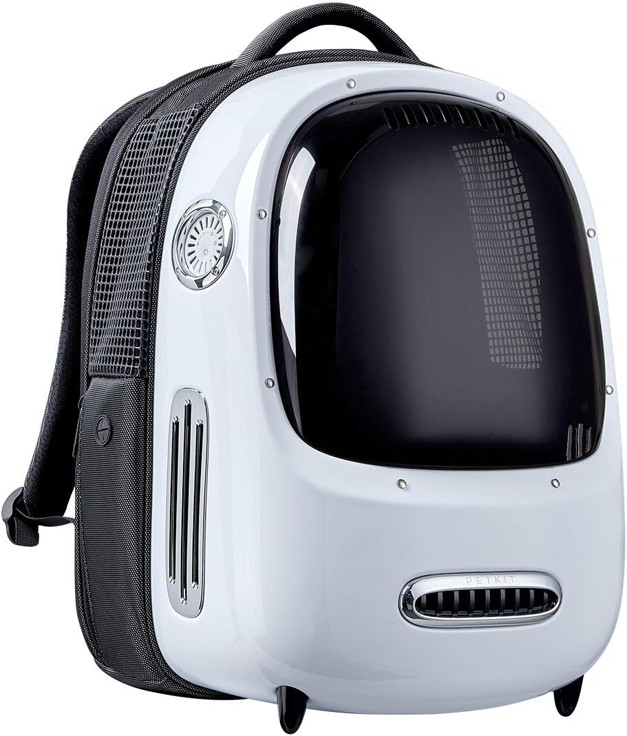 Ventilated Pet Backpack Carrier with Inbuilt Fan & Light C46970