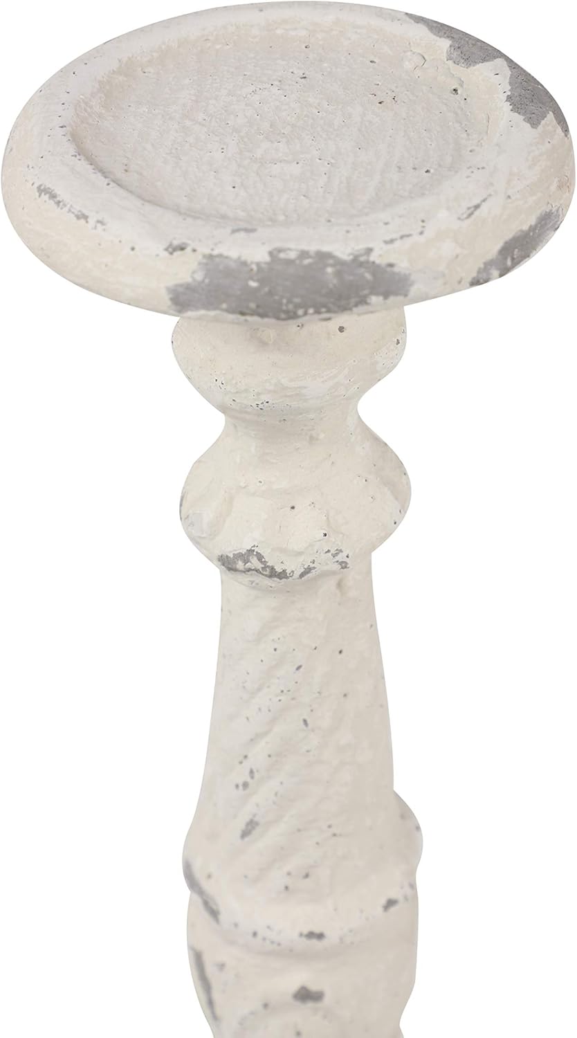 White Candlestick Holders H15185