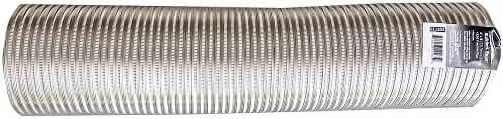 Semi-Rigid Aluminum Duct, 8Ft (6" Dia), Silver R295295