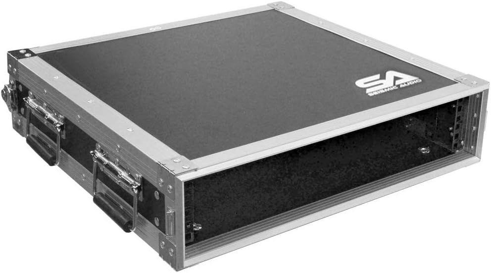 Heavy Duty 2 Space ATA Rack Case 2U Vertical Flight Case F3777