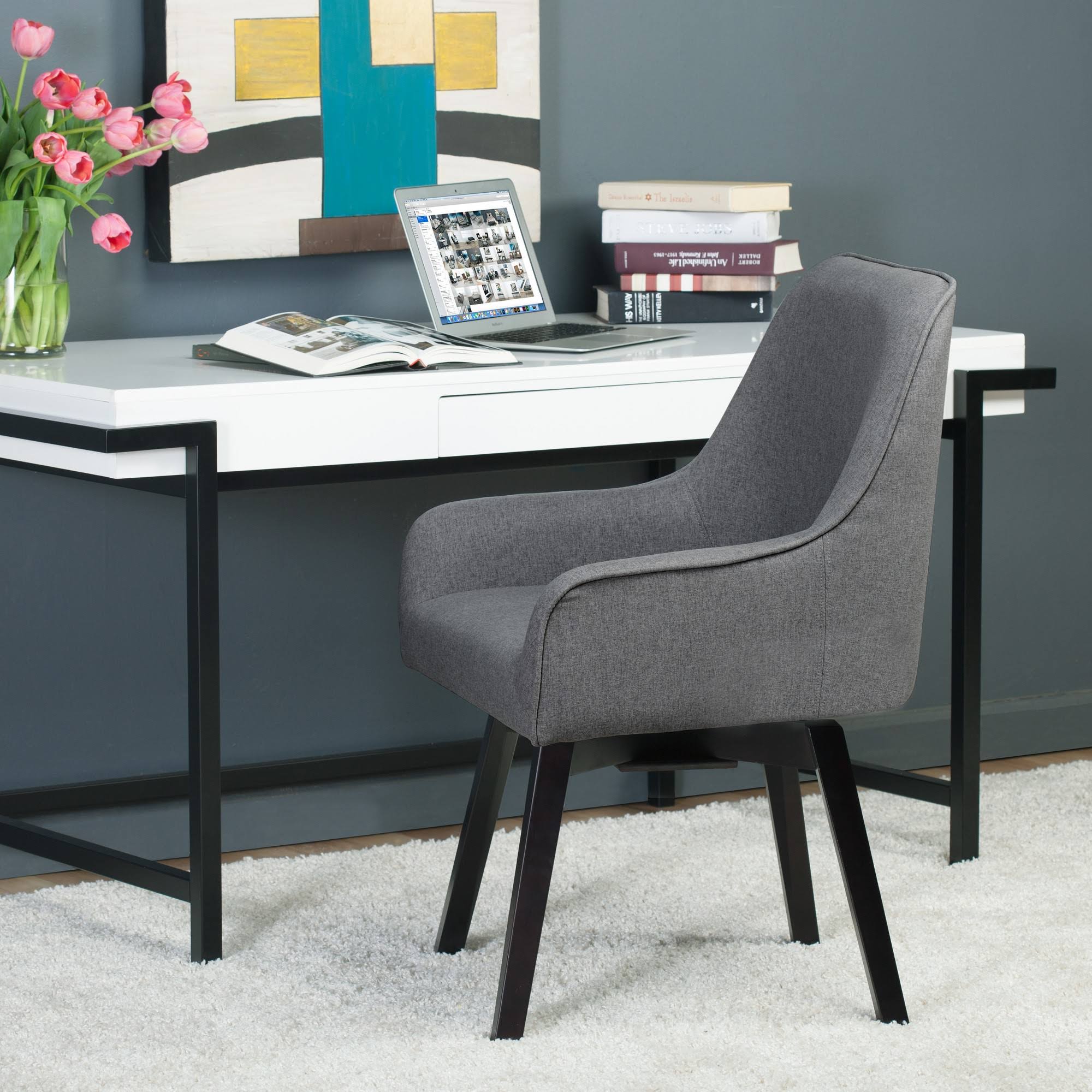 Pewter Swivel Chair M8906