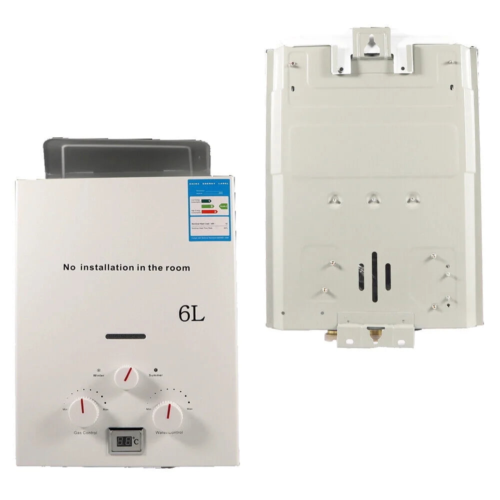 6L LPG Propane Gas Tankless Water Heater Z48237