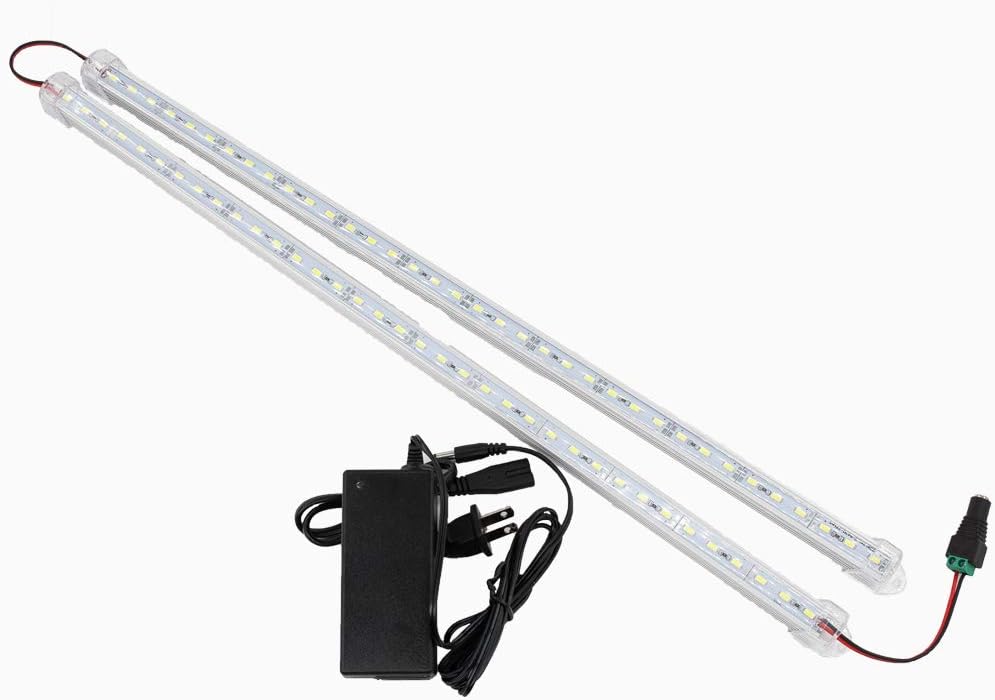 2pcs 20 LED Light for 4ft Showcase with UL 12v Ac Adapter X1335