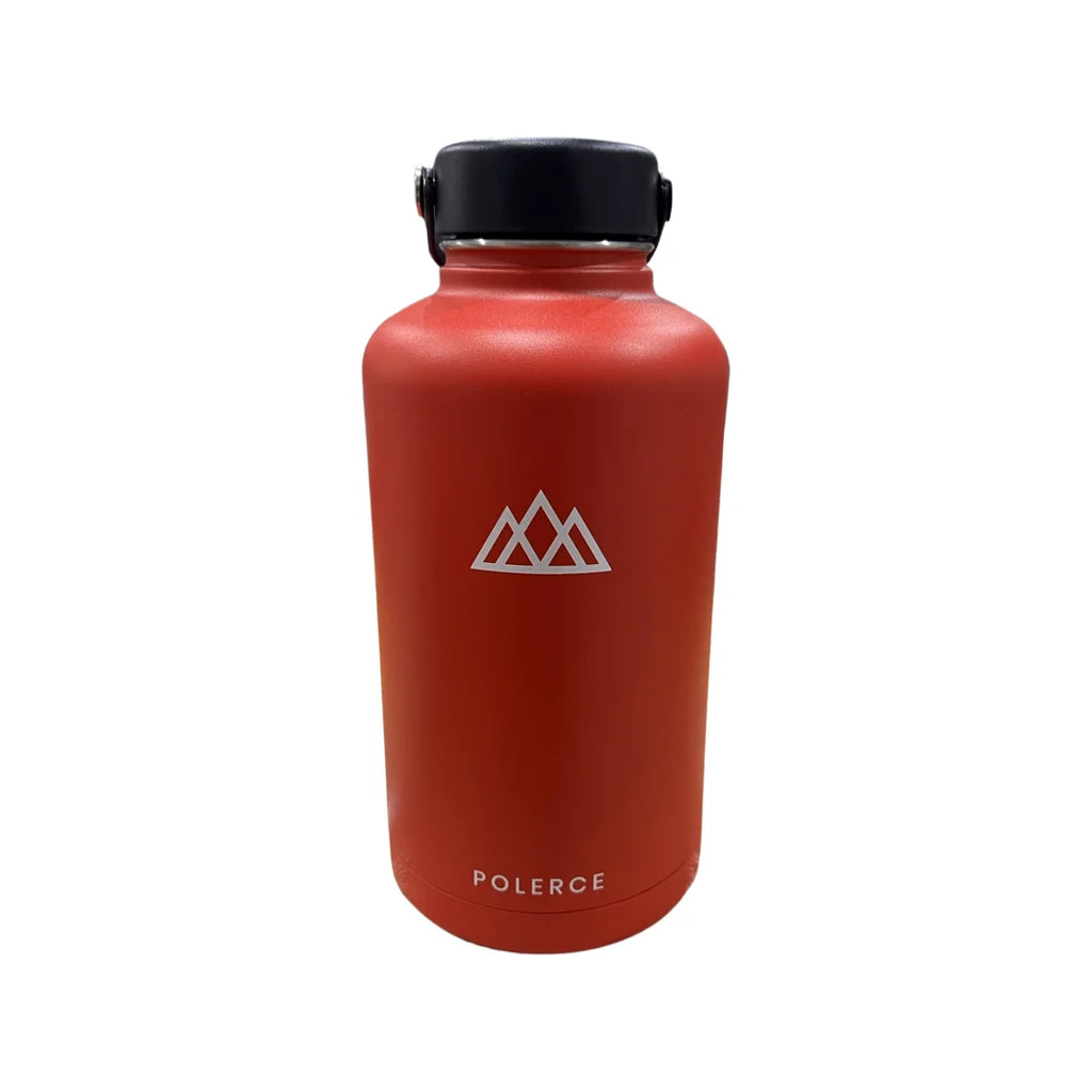 Red 64 Fl Oz Stainless Steel Insulated Bottle T311